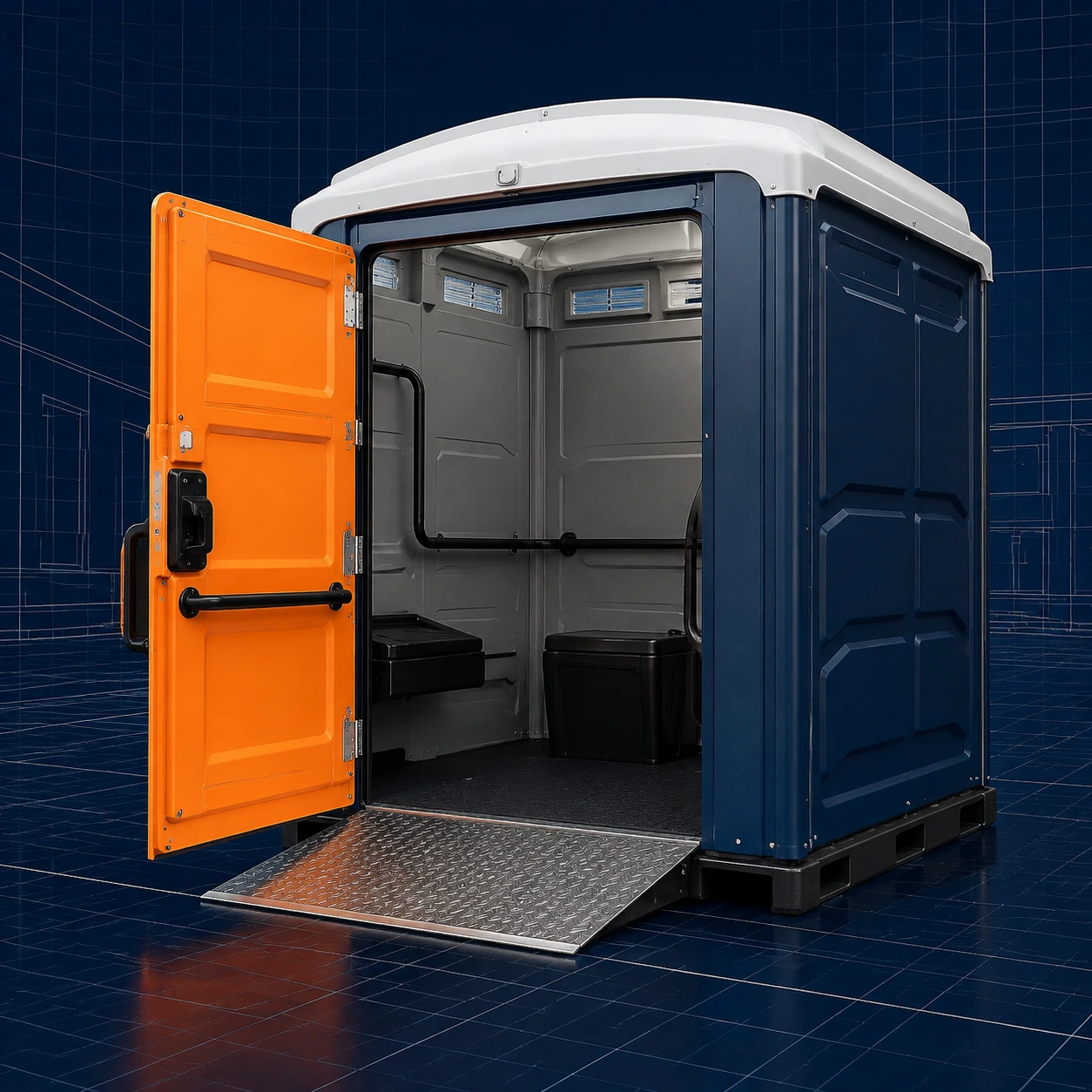 Portable restroom rental planning for La Vergne, TN