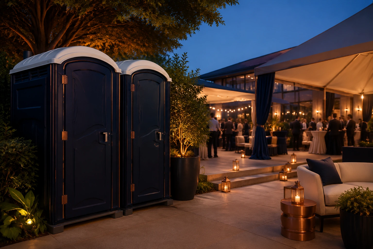 Portable restroom rental planning for Murfreesboro, TN